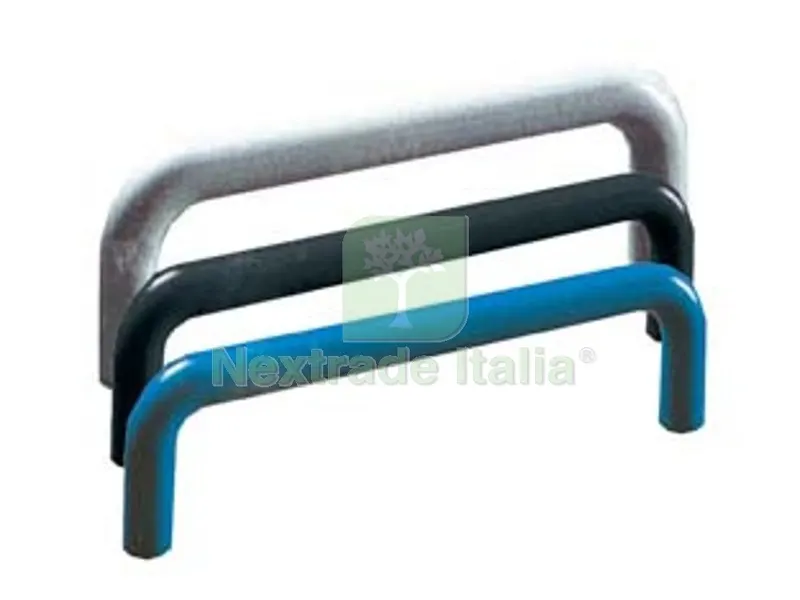 10PZ Maniglie per Mobili Fisse in Nylon - interfori mm.64 blu — Maniglie e pomelli — rif. FERX.FER44516 10PZ Maniglie per Mobili Fisse in Nylon - interfori mm.64 blu — Maniglie e pomelli — rif. FERX.FER44516