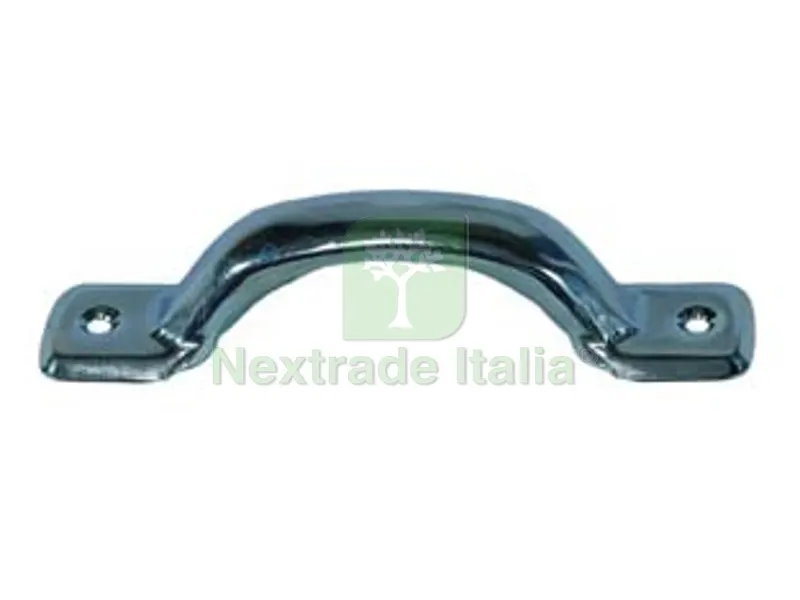 50PZ Maniglie per Mobili "imbutite" Fisse in Ferro Zincato - mm.120 — Maniglie e pomelli — rif. FERX.FER213578