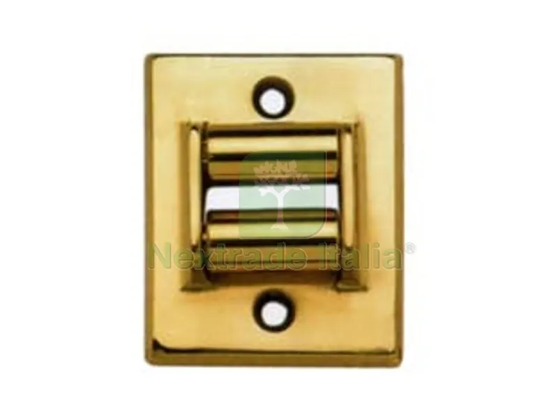 Guidacinghia Rettangolare in Ottone Lucido - mm.60x45 — Casalinghi e organizzazione — rif. FERX.FER74223