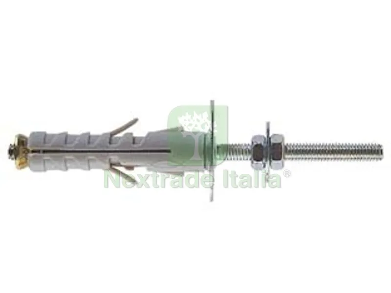 50PZ Tassello in Nylon con Vite Doppia "SB" - SB 12/5 ? mm.12x45 vite ? mm.5 max40 — Tasselli e ancoraggi — rif. FERX.FER62961 50PZ Tassello in Nylon con Vite Doppia "SB" - SB 12/5 ? mm.12x45 vite ? mm.5 max40 — Tasselli e ancoraggi — rif. FERX.FER62961