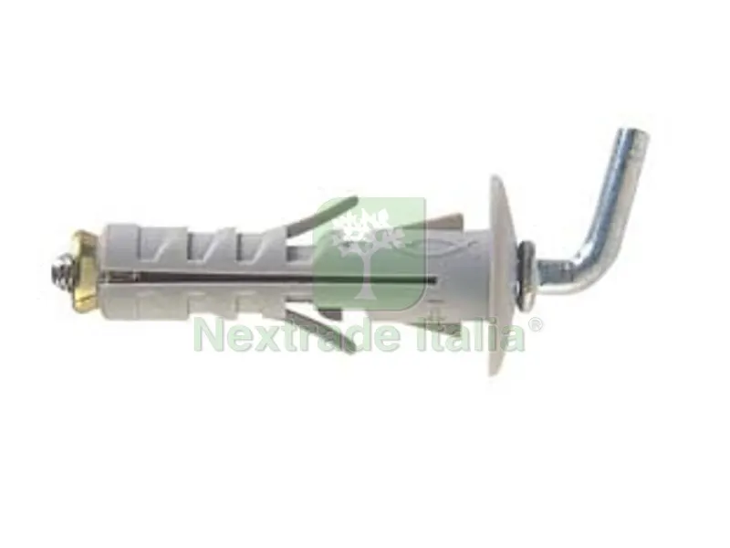 100PZ Tassello in Nylon con Gancio Corto "SB" - SB 9/8 ? mm.9x40 gancio mm.10 — Tasselli e ancoraggi — rif. FERX.FER62893