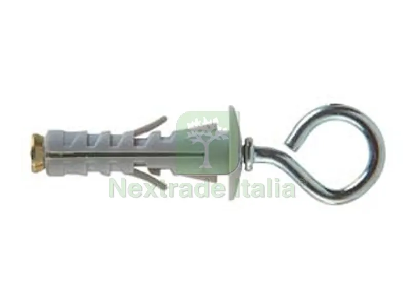 50PZ Tassello in Nylon con Occhiolo Chiuso "SB" - SB 12/3 ? mm.12x45 occhio ? mm.14 — Tasselli e ancoraggi — rif. FERX.FER62947