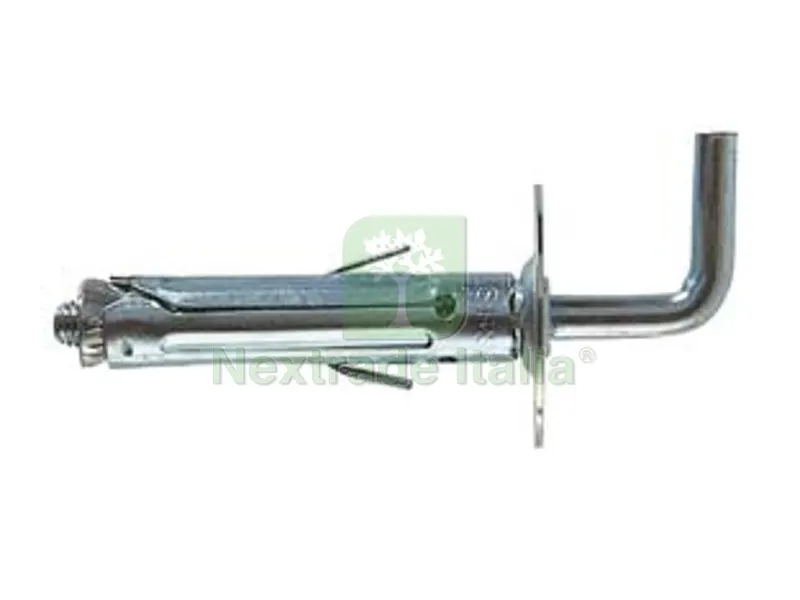 100PZ Tassello in Acciaio con Gancio Medio "SBS" - SBS 9/2 ? mm.9x45 gancio mm.15 — Tasselli e ancoraggi — rif. FERX.FER62992