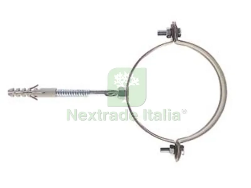 10PZ COLLARI PER PLUVIALI TONDI "SCP" - SCP-100 ? mm.100 tassello ? mm.10 — Tasselli e ancoraggi — rif. FERX.FER63388 10PZ COLLARI PER PLUVIALI TONDI "SCP" - SCP-100 ? mm.100 tassello ? mm.10 — Tasselli e ancoraggi — rif. FERX.FER63388