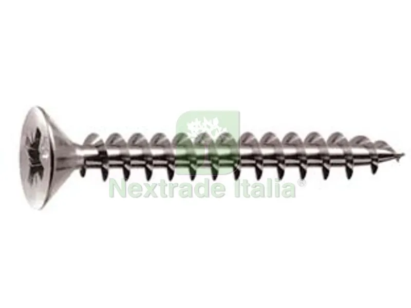 500PZ VITI PANEL-VIT TESTA SVASATA PIANA ACCIAIO CHROMITING - ? mm.4,5x20 — Viti — rif. FERX.FER34579 500PZ VITI PANEL-VIT TESTA SVASATA PIANA ACCIAIO CHROMITING - ? mm.4,5x20 — Viti — rif. FERX.FER34579