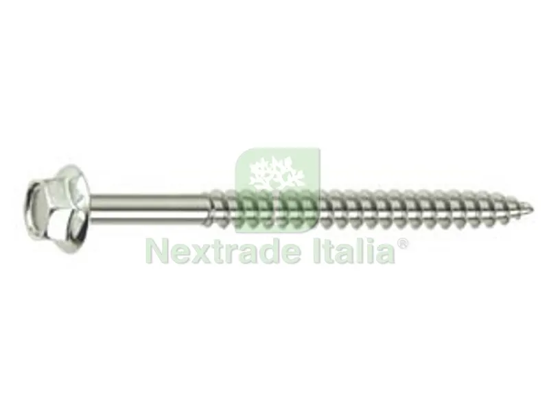100PZ VITE TIRAFONDI PER LEGNO AUTOFILETTANTE KOVERVIT AA - ? mm.6,5x60 — Viti — rif. FERX.FER819 100PZ VITE TIRAFONDI PER LEGNO AUTOFILETTANTE KOVERVIT AA - ? mm.6,5x60 — Viti — rif. FERX.FER819