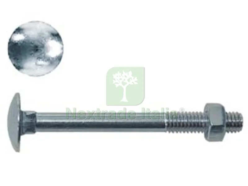 100PZ CAVICCHIE ACCIAIO TESTA TONDA CON DADO - ? mm.10x80 — Bulloni, dadi e rondelle — rif. FERX.FER98540 100PZ CAVICCHIE ACCIAIO TESTA TONDA CON DADO - ? mm.10x80 — Bulloni, dadi e rondelle — rif. FERX.FER98540