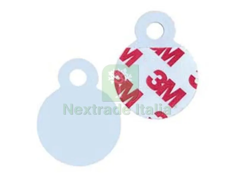 300PZ ATTACCAGLIE IN CARTA PLASTIFICATA BIANCA - ? mm.30 — Ferramenta per legno e mobili — rif. FERX.FER1922 300PZ ATTACCAGLIE IN CARTA PLASTIFICATA BIANCA - ? mm.30 — Ferramenta per legno e mobili — rif. FERX.FER1922