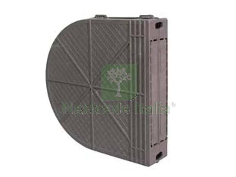 5PZ Scatola Avvolgitori in Plastica interforo cm.18,5 - dim.ingombro cm.20,5x4,5x20,5 — Casalinghi e organizzazione — rif. FERX.FER3933