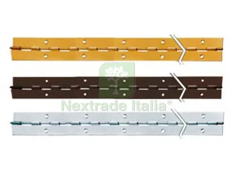 CERNIERE A METRAGGIO DA MT.2 - mm.40x0,7 ferro brunito — Cerniere e cardini — rif. FERX.FER193849