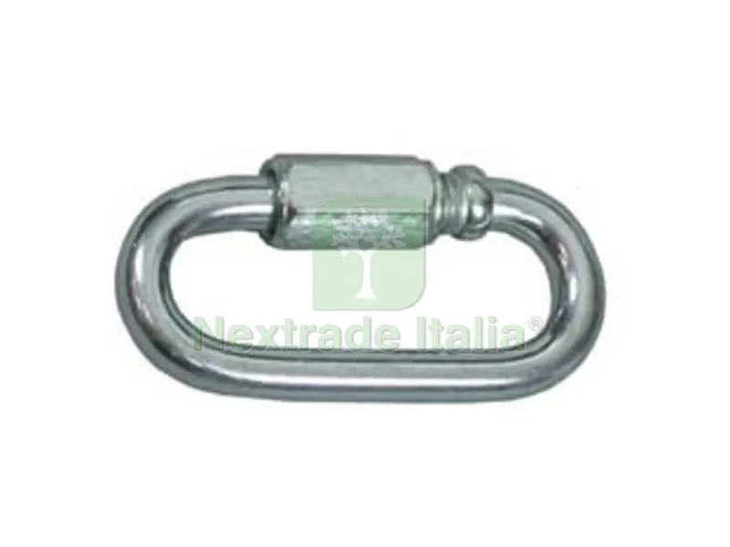 50PZ MAGLIE DI GIUNZIONE IN ACCIAIO NICHELATO - ? mm.6x59x27 — Punte, frese e dischi — rif. FERX.FER38904 50PZ MAGLIE DI GIUNZIONE IN ACCIAIO NICHELATO - ? mm.6x59x27 — Punte, frese e dischi — rif. FERX.FER38904