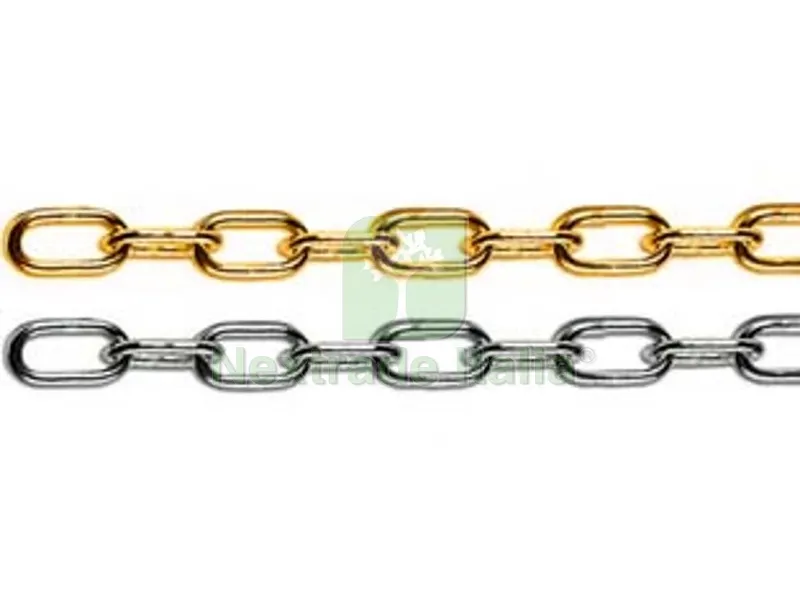 25MT CATENA GENOVESE IN MATASSINE - n?14 maglia ? mm.2,2 ferro ottonato — Tempo libero outdoor — rif. FERX.FER4268