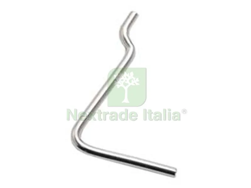 200PZ Ganci per Pannelli Forati N.6 - mm.38x53 — Casalinghi e organizzazione — rif. FERX.FER5692