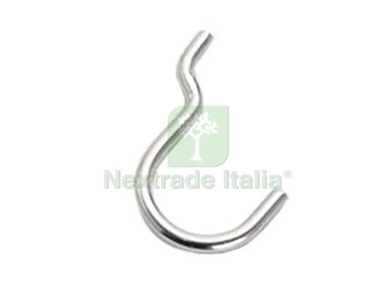 200PZ Ganci per Pannelli Forati N.3 - mm.25x37 — Casalinghi e organizzazione — rif. FERX.FER5708