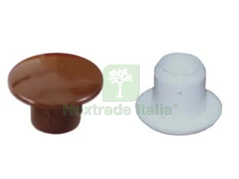 2000PZ COPRIFORO IN PLASTICA - ? mm.6 con testa ? mm.10 colore bianco — Scarichi e sifoni — rif. FERX.FER23061 2000PZ COPRIFORO IN PLASTICA - ? mm.6 con testa ? mm.10 colore bianco — Scarichi e sifoni — rif. FERX.FER23061