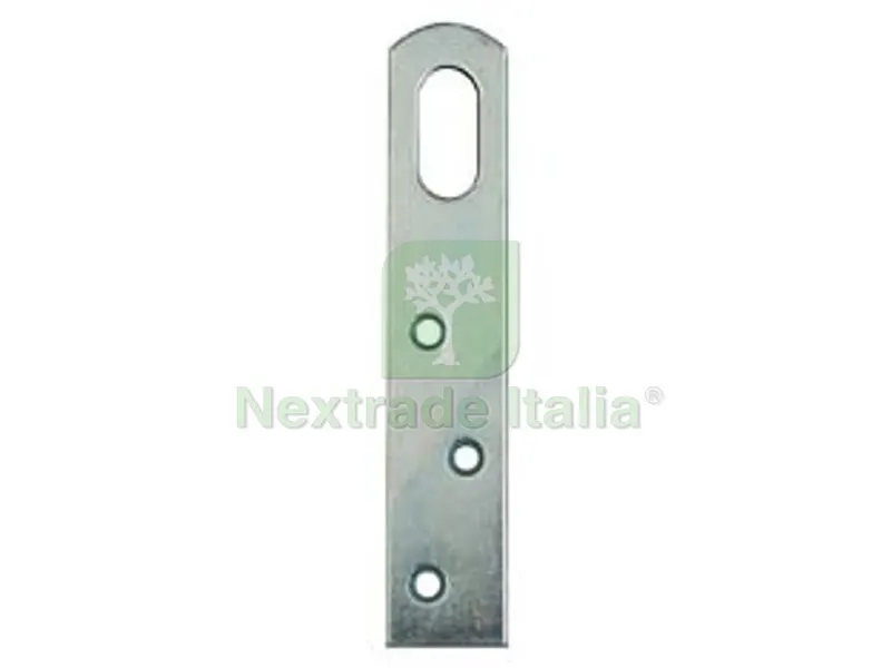 100PZ ATTACCAGLIE A LASTRINA CON FINESTRA - mm. 60x20 — Piastre e angolari — rif. FERX.FER7993 100PZ ATTACCAGLIE A LASTRINA CON FINESTRA - mm. 60x20 — Piastre e angolari — rif. FERX.FER7993