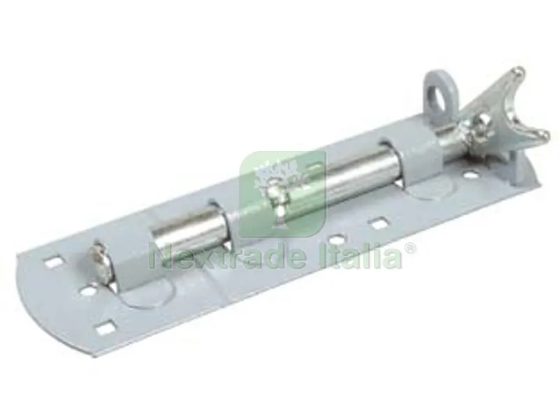 10PZ Catenaccio Portalucchetto con Perno Girevole e Incontro ART.20 - mm.220x60 — Lucchetti e catene — rif. FERX.FER9508