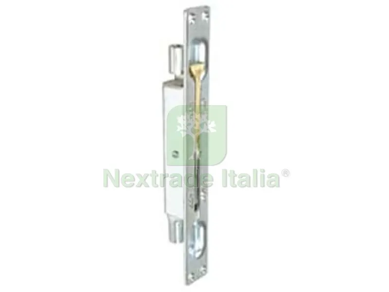 10PZ Catenaccio a Leva con Doppia Azione da Incasso ART.422 - mm.24x200h. — Lucchetti e catene — rif. FERX.FER71222 10PZ Catenaccio a Leva con Doppia Azione da Incasso ART.422 - mm.24x200h. — Lucchetti e catene — rif. FERX.FER71222