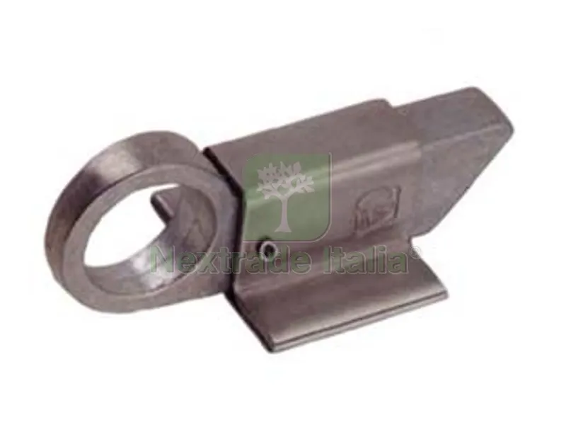 20PZ CRICCHETTO DA SALDARE PER WASISTAS ART.265 - mm.70x35 medio (265) — Cinghie e tiranti a cricchetto — rif. FERX.FER9133