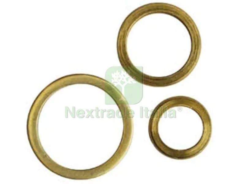 100PZ RONDELLE ALZAPORTA IN OTTONE - ? mm.10/14 — Bulloni, dadi e rondelle — rif. FERX.FER8976 100PZ RONDELLE ALZAPORTA IN OTTONE - ? mm.10/14 — Bulloni, dadi e rondelle — rif. FERX.FER8976