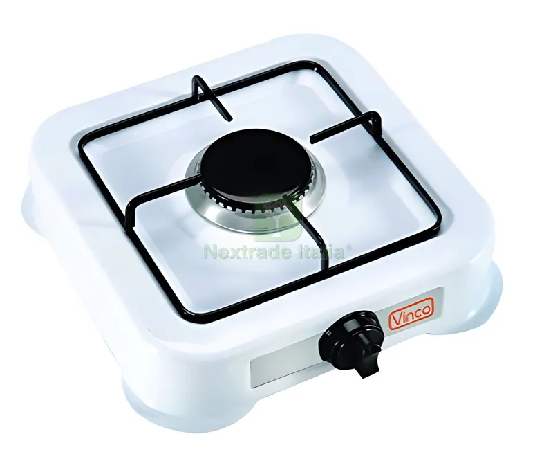 Fornello a GAS a 1 Fuoco - cm.31x31x11h. — Casalinghi e organizzazione — rif. FERX.FER20381 Fornello a GAS a 1 Fuoco - cm.31x31x11h. — Casalinghi e organizzazione — rif. FERX.FER20381