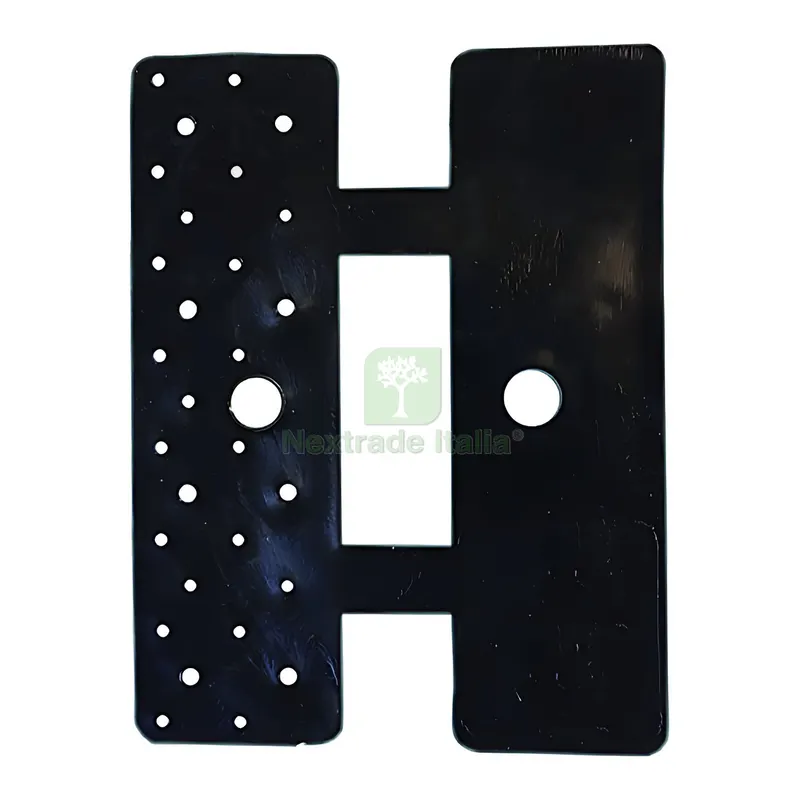 50PZ CLIPS 12 PUNTE NERE CON OCCHIELLO PER TENSIONAMENTO RETI - cm.11x3,5 — Punte, frese e dischi — rif. FERX.FER351607