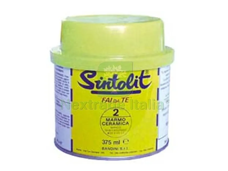 2PZ "fai da te" stucco per marmo in barattolo ml.375 - ml.375 trasparente — Stucchi e rasanti — rif. FERX.FER114257