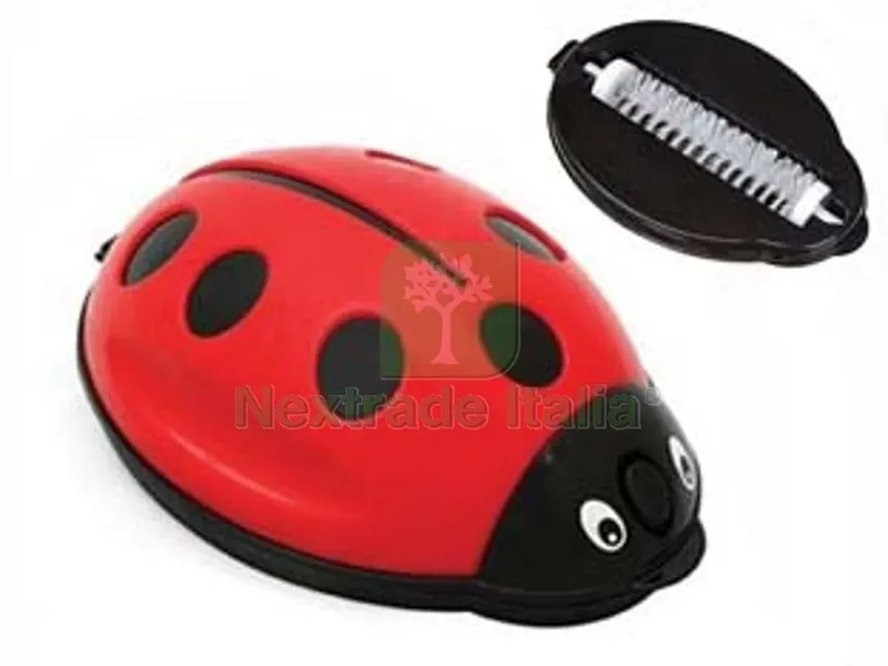 5PZ Spazzola Raccoglibriciole Coccinella — Casalinghi e organizzazione — rif. FERX.FER1540 5PZ Spazzola Raccoglibriciole Coccinella — Casalinghi e organizzazione — rif. FERX.FER1540