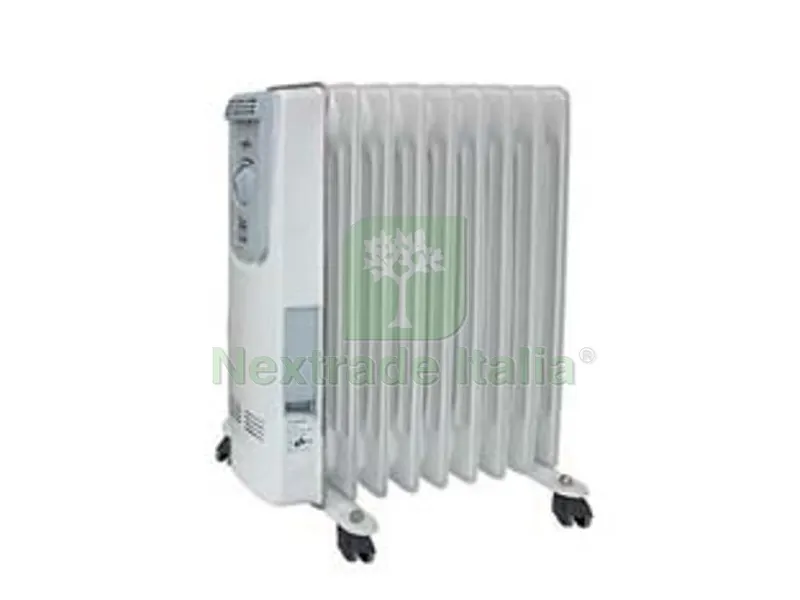 RADIATORE A OLIO 9 ELEMENTI 2000W - misure di ingombro cm.48x26x61h. — Caldaie e radiatori — rif. FERX.FER2011