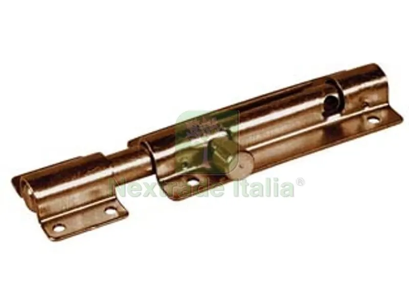10PZ Catenaccio Rotondo Portalucchetto ART.63 mm.200x40 — Lucchetti e catene — rif. FERX.FER2707