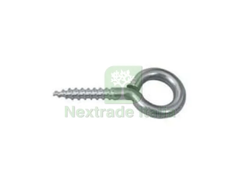 100PZ Occhiolini Chiusi per Bris Bris - ? mm.2x11x22 - in acciaio zinco cromato — Ferramenta porte e finestre — rif. FERX.FER2714