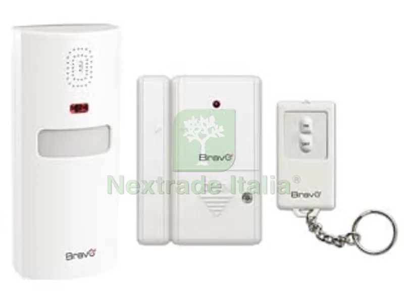 Sensori Wireless di Presenza VOLUMETRICO+PORTE e FINESTRE+TELECOMANDO — Interruttori e prese — rif. FERX.FER3001