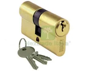 2PZ Cilindri da Infilare Sagomato - mm.58 decentrato (27x31) — Serrature e cilindri — rif. FERX.FER3261