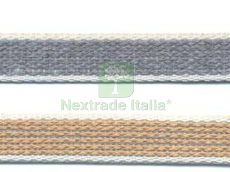 50MT Cintino Cotone Avana e Grigio per Avvolgibili - mt.50x mm.18h. in rotolo — Casalinghi e organizzazione — rif. FERX.FER3469 50MT Cintino Cotone Avana e Grigio per Avvolgibili - mt.50x mm.18h. in rotolo — Casalinghi e organizzazione — rif. FERX.FER3469