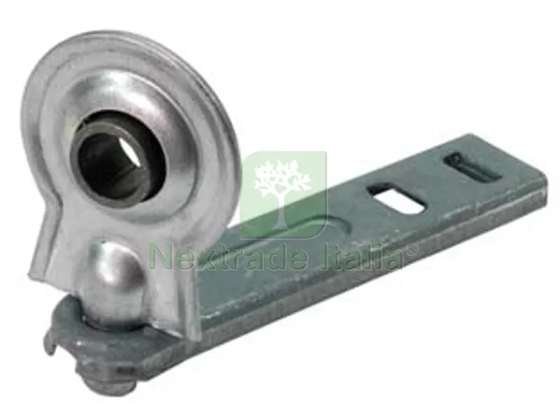 10PZ Supporto a Sfera con Zanca a Murare per Avvolgibili - mm.26x120 — Casalinghi e organizzazione — rif. FERX.FER3971
