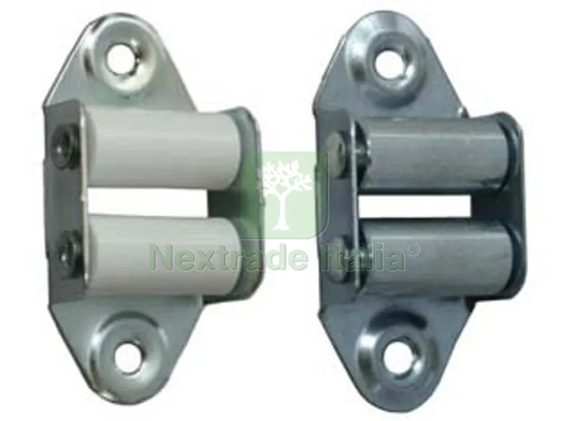 50PZ GUIDACINGHIA VERTICALE - rulli in nylon — Casalinghi e organizzazione — rif. FERX.FER4015