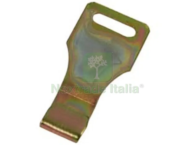100PZ Ganci Fissi per Avvolgibili in Legno - mm.42,5h. — Ferramenta per legno e mobili — rif. FERX.FER4022