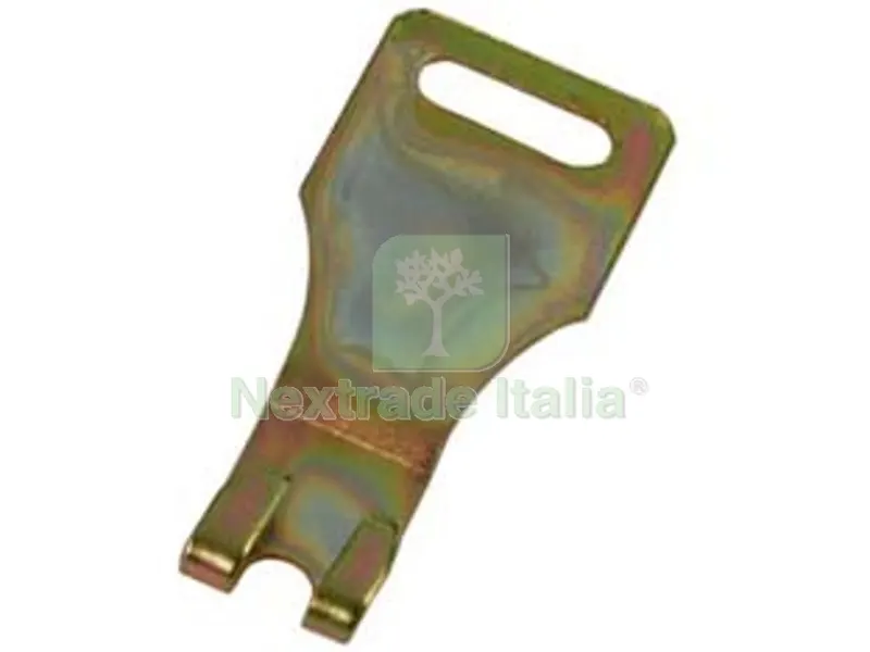 100PZ Ganci Intermedi per Avvolgibili in Legno - mm.42,5h. — Ferramenta per legno e mobili — rif. FERX.FER4046