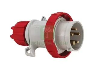 Spina Industriale Volante Argo Rossa 3P+N+T 32A IP67 cablaggio a vite 70165V — Interruttori e prese — rif. FERX.FER493529