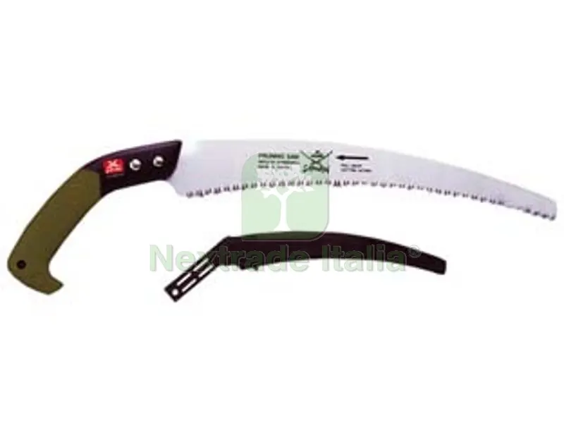 Segaccio per Potare Lama Curva con Fodero - lama mm.330 (C-330-LH) — Attrezzi da giardino — rif. FERX.FER5470