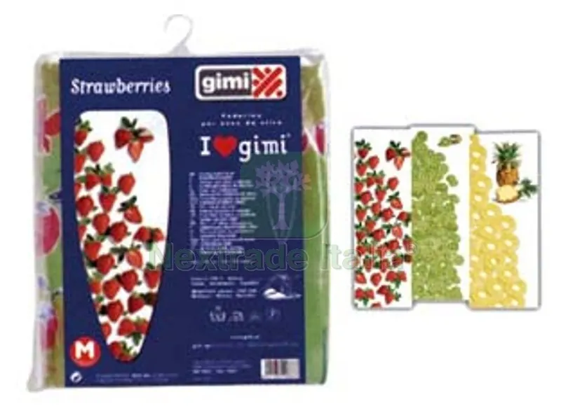 TELO ASSE DA STIRO IN COTONE "LOVE GIMI" - cm.129x48 "M" per assi da stiro max cm.120x38 — Stendibiancheria e bucato — rif. FERX.FER7658 TELO ASSE DA STIRO IN COTONE "LOVE GIMI" - cm.129x48 "M" per assi da stiro max cm.120x38 — Stendibiancheria e bucato — rif. FERX.FER7658