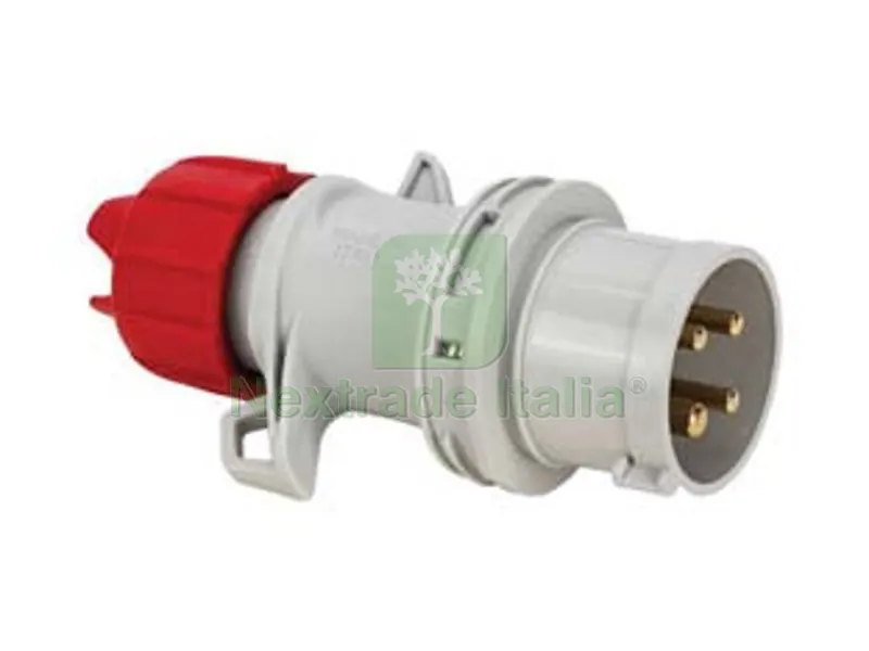 Spina Industriale Volante Argo Rossa 3P+T 16A IP54 — Interruttori e prese — rif. FERX.FER6835