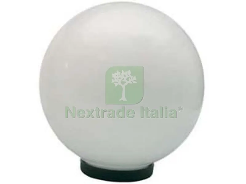 2PZ Globo Opale con Base e Portalampada - ø mm.200 max 40w — Illuminazione — rif. FERX.FER113939 2PZ Globo Opale con Base e Portalampada - ø mm.200 max 40w — Illuminazione — rif. FERX.FER113939