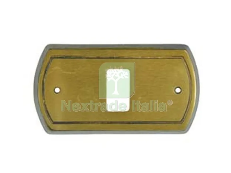 2PZ Coprinterruttore Modello Lavinia 1 Posto in Ottone — Interruttori e prese — rif. FERX.FER10603