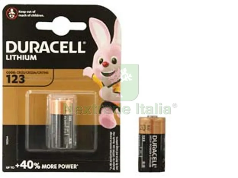 10BLISTER pila specialistica al litio per fotocamere (123) — Pile e batterie — rif. FERX.FER10887