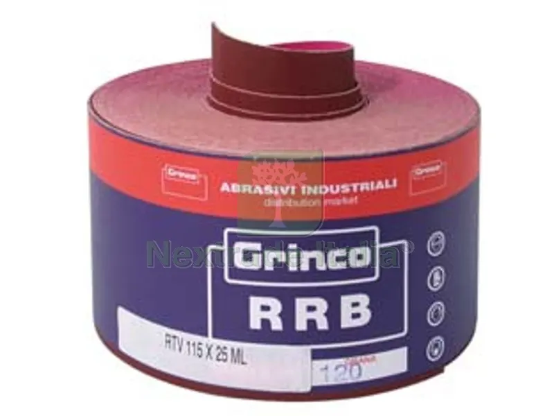 25MT carta resinata al corindone rrb con - grana 40 — Punte, frese e dischi — rif. FERX.FER11464 25MT carta resinata al corindone rrb con - grana 40 — Punte, frese e dischi — rif. FERX.FER11464