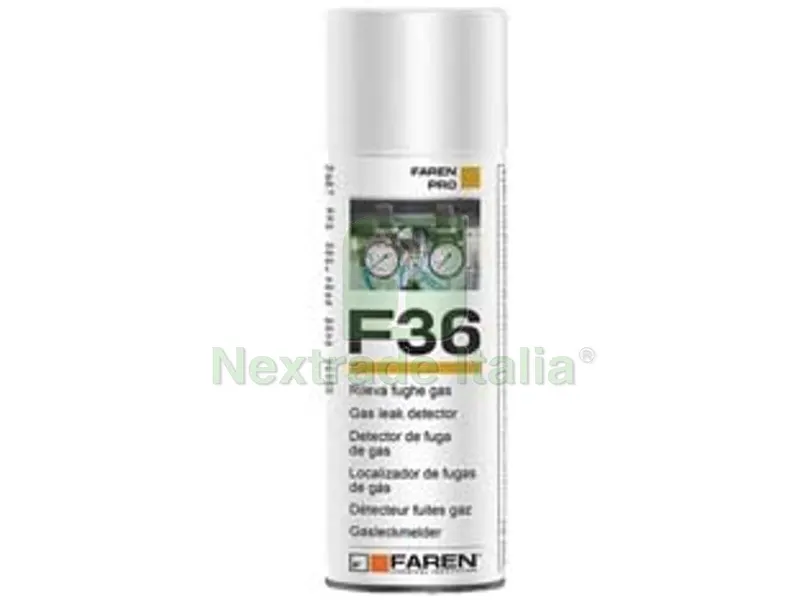 12PZ Rilevatore Fughe GAS Spray F36 — Flessibili e allacci — rif. FERX.FER11815