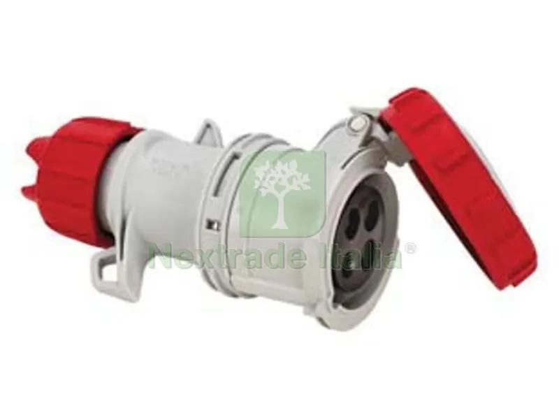 PRESA INDUSTRIALE VOLANTE ARGO ROSSA 3P+T 16A IP67 — Interruttori e prese — rif. FERX.FER12867 PRESA INDUSTRIALE VOLANTE ARGO ROSSA 3P+T 16A IP67 — Interruttori e prese — rif. FERX.FER12867