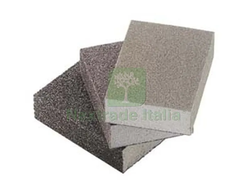 60PZ SPUGNE ABRASIVE A SAPONETTA "GRINSPON" - grana media 100 - mm.100x66x26h. — Punte, frese e dischi — rif. FERX.FER15660 60PZ SPUGNE ABRASIVE A SAPONETTA "GRINSPON" - grana media 100 - mm.100x66x26h. — Punte, frese e dischi — rif. FERX.FER15660