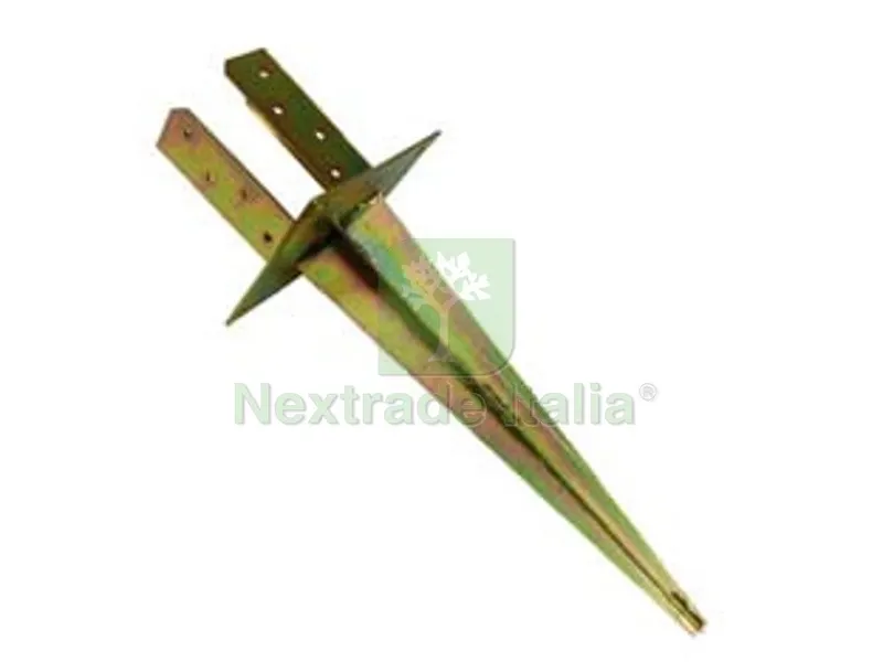 SUPPORTO DA PIANTARE PER TRAVE ART.955 mm.100x100 — Ferramenta per legno e mobili — rif. FERX.FER90001 SUPPORTO DA PIANTARE PER TRAVE ART.955 mm.100x100 — Ferramenta per legno e mobili — rif. FERX.FER90001
